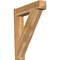 Ekena Millwork Traditional Craftsman Rough Sawn Outlooker, Western Red Cedar, 8"W x 34"D x 40"H OUT08X34X40TRA04RWR - alternate 1